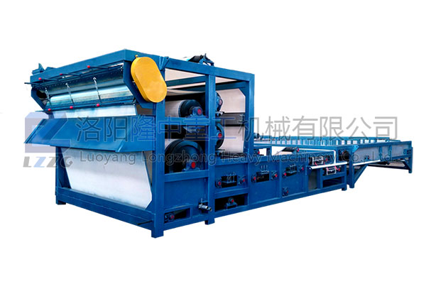 隆中當代帶式壓濾機，環(huán)保g效滿足洗砂需求