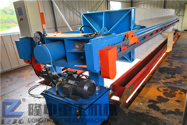 洗沙廠一年盈利增加，隆中板框壓濾機設(shè)備配置到位